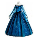 Frankenstein Elizabeth Women Blue Dress Cosplay Costume Outfit Halloween Carnival Suit