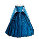 Frankenstein Elizabeth Women Blue Dress Cosplay Costume Outfit Halloween Carnival Suit