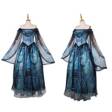 Frankenstein Elizabeth Women Blue Outfit Cosplay Costume Outfit Halloween Carnival Suit