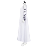 Frankenstein Elizabeth Women White Outfit Cosplay Costume Outfit Halloween Carnival Suit