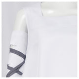 Frankenstein Elizabeth Women White Outfit Cosplay Costume Outfit Halloween Carnival Suit