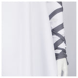 Frankenstein Elizabeth Women White Outfit Cosplay Costume Outfit Halloween Carnival Suit