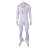 Freddie Mercury White Outfit Cosplay Costume Outfits Halloween Carnival Suit