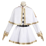 Frieren: Beyond Journey's End Frieren White Outfits Cosplay Costume Outfits Halloween Carnival Suit