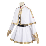 Frieren: Beyond Journey's End Frieren White Outfits Cosplay Costume Outfits Halloween Carnival Suit