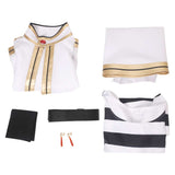 Frieren: Beyond Journey's End Frieren White Outfits Cosplay Costume Outfits Halloween Carnival Suit