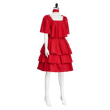 Frieren: Beyond Journey's End Frieren Women Red Dress Cosplay Costume Outfit Halloween Carnival Suit
