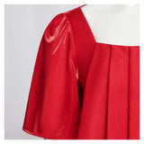 Frieren: Beyond Journey's End Frieren Women Red Dress Cosplay Costume Outfit Halloween Carnival Suit