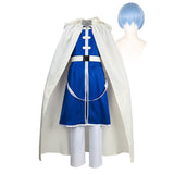 Frieren: Beyond Journey‘s End Cosplay Costume Himmel Blue Set Adult Male Halloween Carnival Costume
