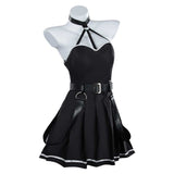 Frieren: Beyond Journey‘s End Ubel Black Short Dress Outfit Cosplay Costume Outfits Halloween Carnival Suit
