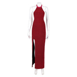 From the World of John Wick: Ballerina Eve Macarro Red Dress Cosplay Costume
