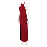 From the World of John Wick: Ballerina Eve Macarro Red Dress Cosplay Costume