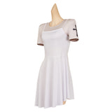 From the World of John Wick: Ballerina Eve Macarro White Dress Cosplay Costume