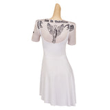 From the World of John Wick: Ballerina Eve Macarro White Dress Cosplay Costume