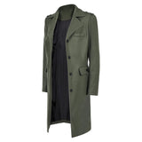 From the World of John Wick: Ballerina Rooney Eve Macarro Green Coat Cosplay Costume