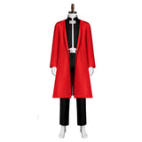 Fullmetal Alchemist  Edward Elric Red Outfit Cosplay Costume Outfit Halloween Carnival Suit