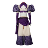 GACHIAKUTA  Nerde Women Purple Outfit Cosplay Costume Outfit Halloween Carnival Suit
