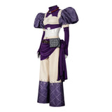 GACHIAKUTA  Nerde Women Purple Outfit Cosplay Costume Outfit Halloween Carnival Suit
