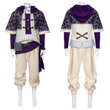 GACHIAKUTA Fu Orostor Purple Outfit Cosplay Costume Outfit Halloween Carnival Suit