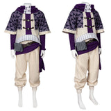 GACHIAKUTA Fu Orostor Purple Outfit Cosplay Costume Outfit Halloween Carnival Suit