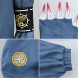 Gachiakuta Gita Women Gray Jumpsuit Cosplay Costume Outfit Halloween Carnival Suit