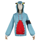 GACHIAKUTA Gita Women Green Hoodie Outfit Cosplay Costume Outfit Halloween Carnival Suit