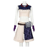 GACHIAKUTA Kutoni Women White Outfit Cosplay Costume Outfit Halloween Carnival Suit