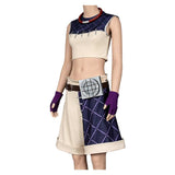GACHIAKUTA Kutoni Women White Outfit Cosplay Costume Outfit Halloween Carnival Suit