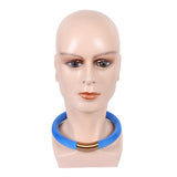 GACHIAKUTA Rudo Blue Cosplay Neckband Halloween Carnival Costume Accessories Prop
