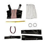 GACHIAKUTA Semiu Grier Women White Outfit Cosplay Costume Outfit Halloween Carnival Suit