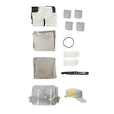 GACHIAKUTA Supporter Gray Uniform Cosplay Costume Outfit Halloween Carnival Suit