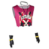 TV Remy LeBeau/Gambit Purple Sleeveless Top Set Cosplay Costume Outfits Halloween Carnival Suit