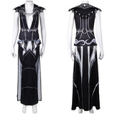 Game Baldur's Gate Shadowheart Women Black Leather Outfit Cosplay Costume Outfits Halloween Carnival Suit