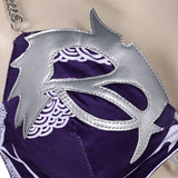 Game Baldur's Gate Shadowheart Women Purple Swimsuit Cosplay Costume Outfits Halloween Carnival Suit
