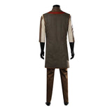 Game Baldur's Gate Wyll Brown Outfit Cosplay Costume Outfits Halloween Carnival Suit