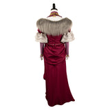 Game Dragon's Dogma Wilhelmina Women Red Dress Cosplay Costume Outfits Halloween Carnival Suit