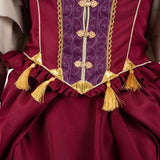 Game Dragon's Dogma Wilhelmina Women Red Dress Cosplay Costume Outfits Halloween Carnival Suit