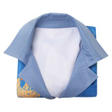 Game Final Fantasy Cloud Chocobo Blue Shirt Cosplay Costume Outfits Halloween Carnival Suit