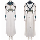 Game Final Fantasy VII Aerith Gainsborough Women Dress Cosplay Costume Outfits Halloween Carnival Suit