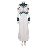 Game Final Fantasy VII Aerith Gainsborough Women Dress Cosplay Costume Outfits Halloween Carnival Suit