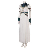 Game Final Fantasy VII Aerith Gainsborough Women Dress Cosplay Costume Outfits Halloween Carnival Suit