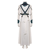 Game Final Fantasy VII Aerith Gainsborough Women Dress Cosplay Costume Outfits Halloween Carnival Suit