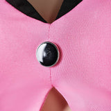 Game Final Fantasy VII Aerith Gainsborough Women Pink Sexy Swimsuit Cosplay Costume Original Design