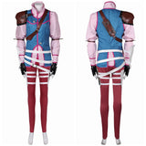Game Final Fantasy VII Cissnei Women Blue Outfit Cosplay Costume Outfits Halloween Carnival Suit