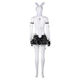 Game Final Fantasy VII Ever Crisis Tifa Lockhar Women White Bunny Girl Outfit Cosplay Costume