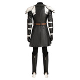 Game Final Fantasy VII Sephiroth Black Top Pants Full Set Cosplay Costume Outfits Halloween Carnival Suit