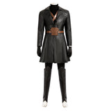 Game Final Fantasy VII Sephiroth Black Top Pants Full Set Cosplay Costume Outfits Halloween Carnival Suit