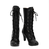 Game Final Fantasy VII Tifa Lockhart Cosplay Shoes Boots Halloween Costumes Accessory Custom Made