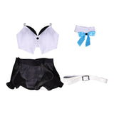 Game Final Fantasy VII Tifa Lockhart Women White Sexy Swimsuit Cosplay Costume Original Design