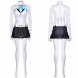 Game Final Fantasy VII Tifa Lockhart Women White Sexy Swimsuit Cosplay Costume Original Design